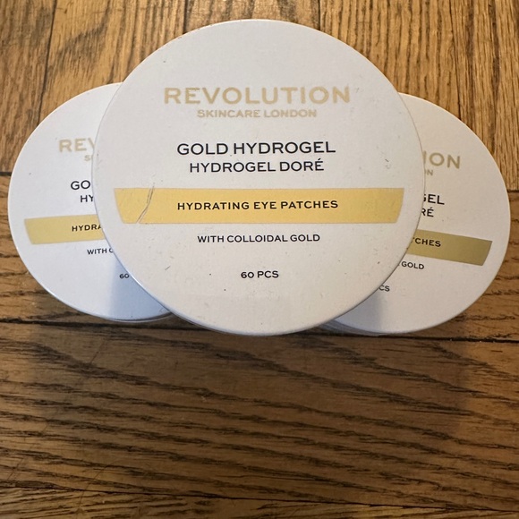 New Revolution Gold Hydrogel Eye Patches - sold out - Picture 1 of 6